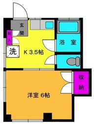 冨岡ハイムの物件間取画像